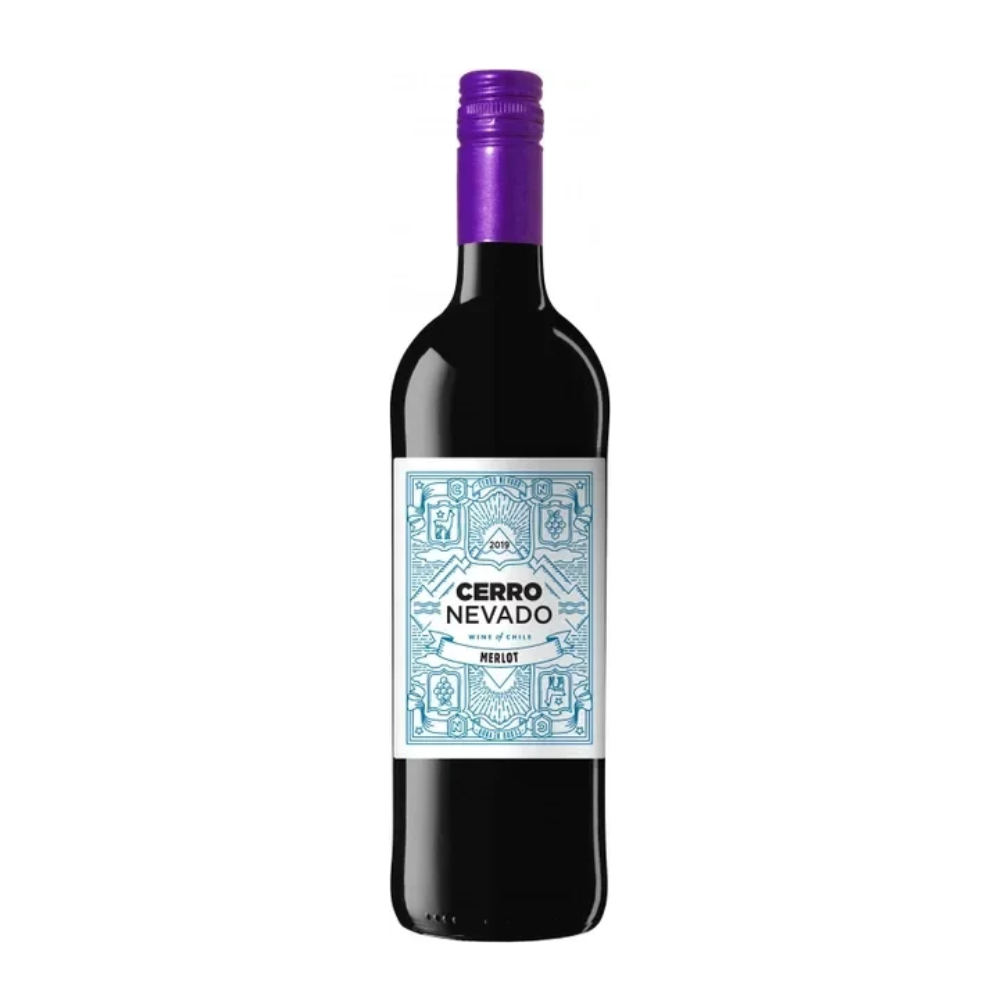 Wino Cerro Nevado Merlot 12,5% czerwone wytrawne 750 ml