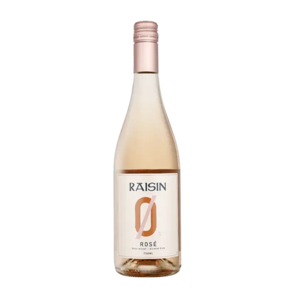 Wino Raisin Rose 0,0% różowe półwytrawne 750 ml