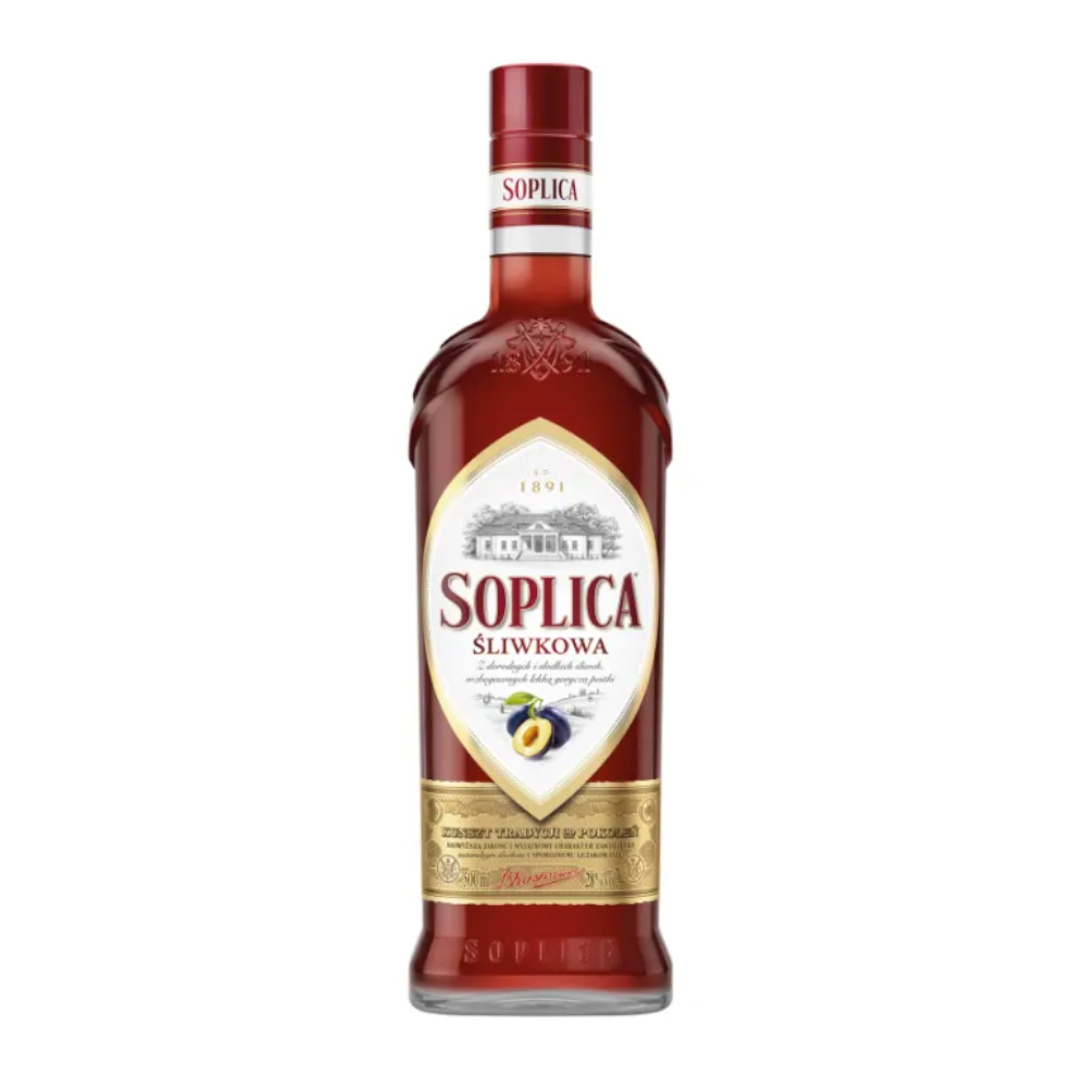 Likier Soplica Śliwkowa 28% 500 ml