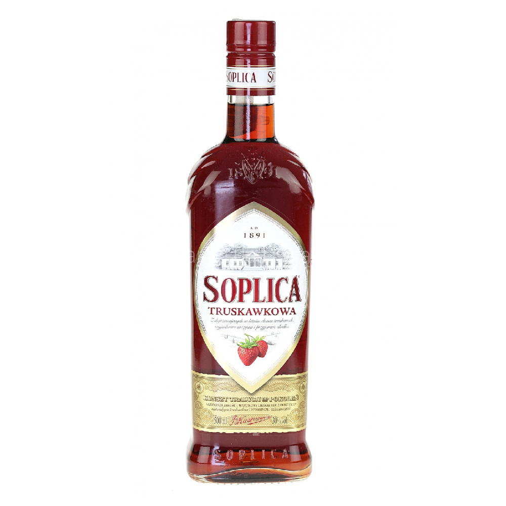 Likier Soplica Truskawkowa 28% 500 ml
