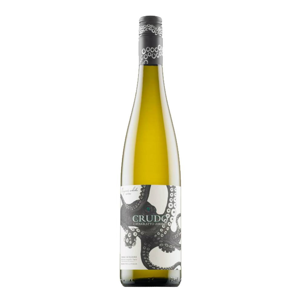 Wino Crudo Catarratto Zibibbo Organic 12,5% białe wytrawne 750 ml