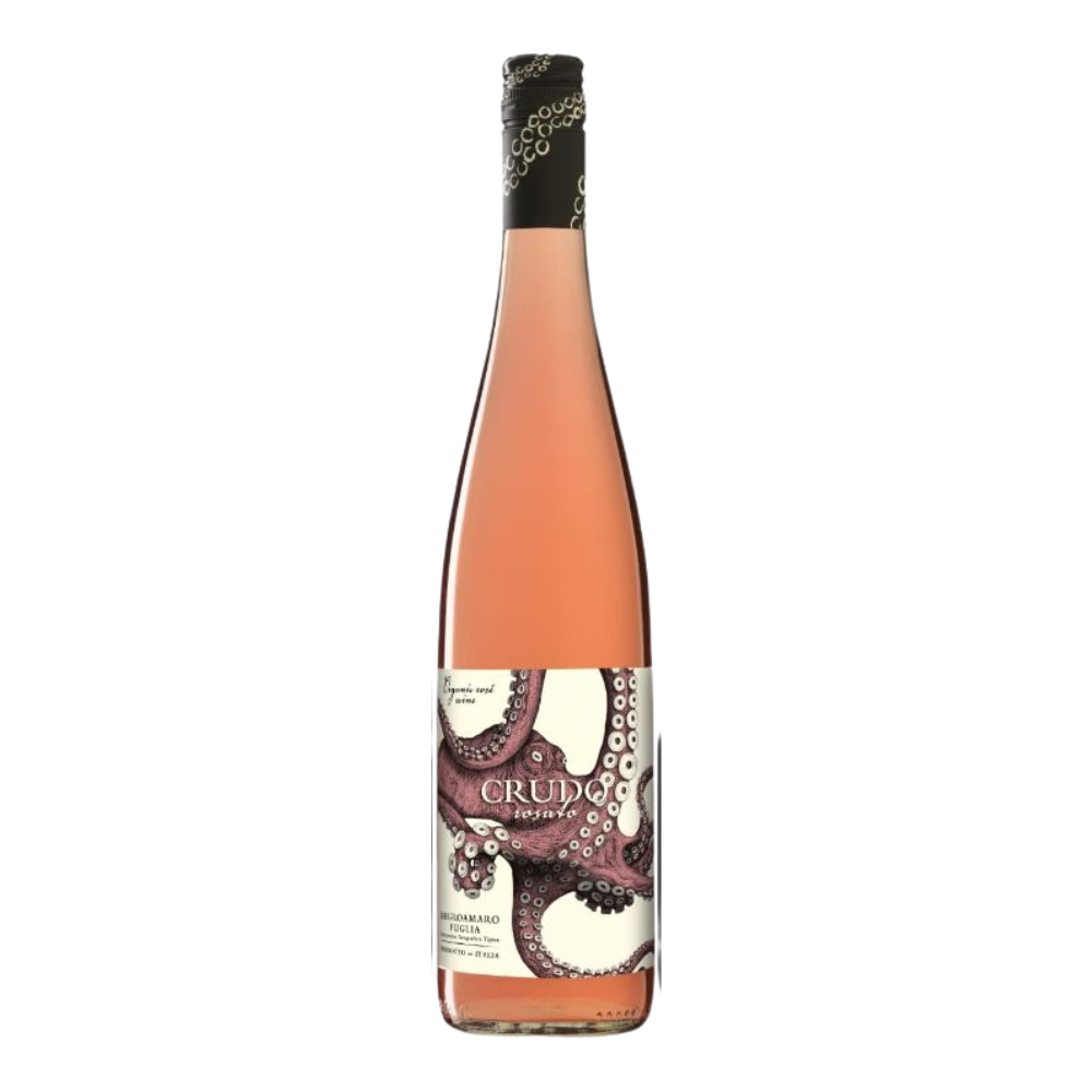 Wino Crudo Rosato Organic 12% rózowe wytrawne 750 ml