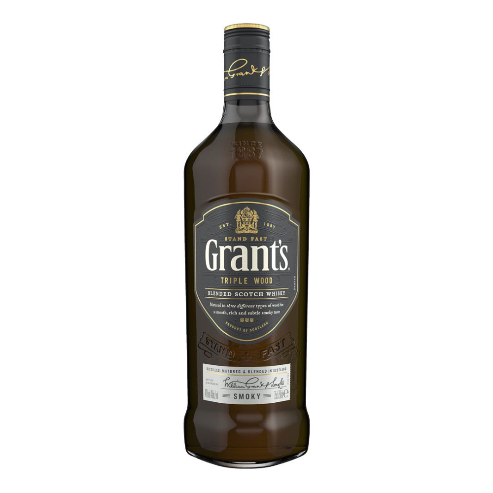 Whisky Grant's Triple Wood Smoky 40% 700 ml