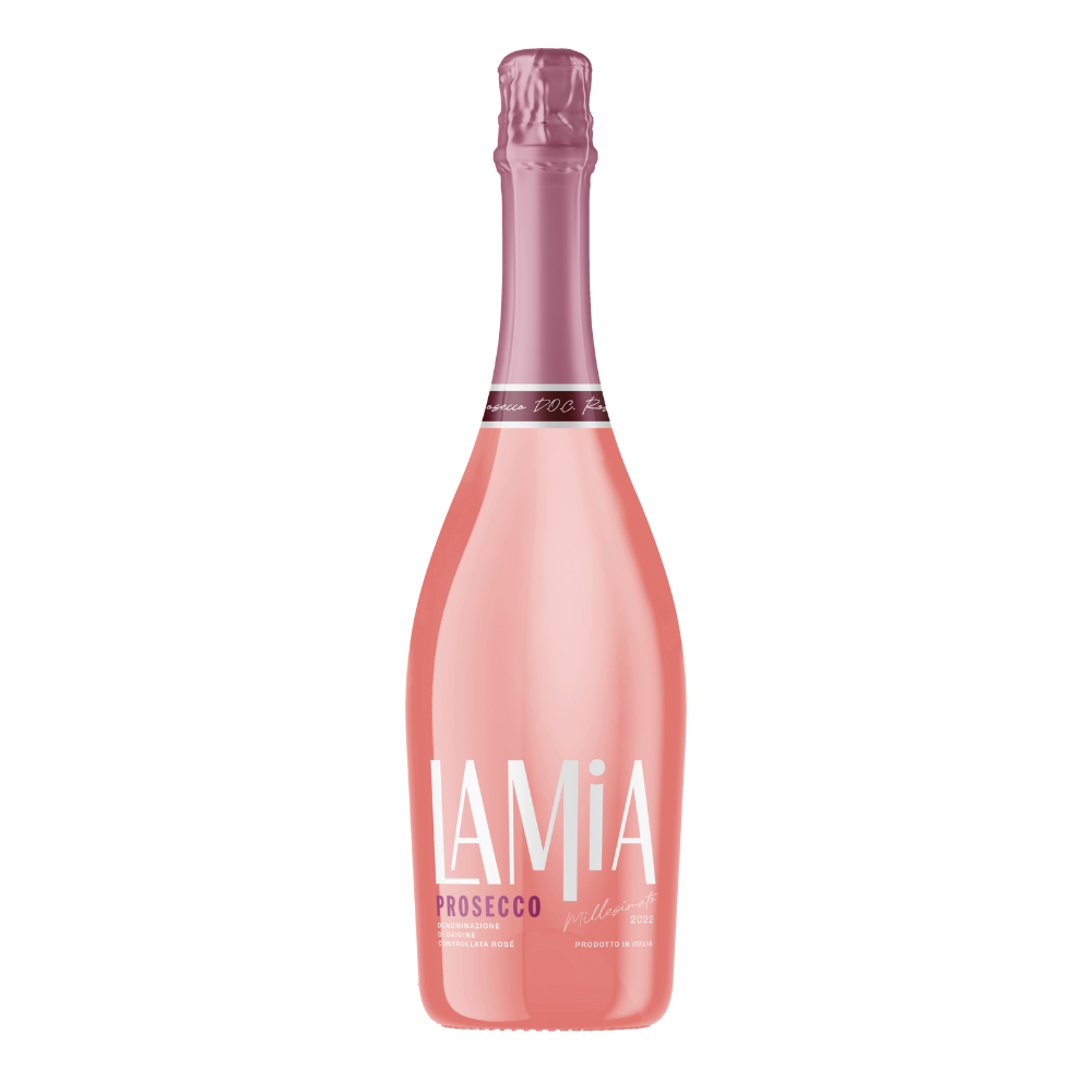 Wino Lamia Rose Prosecco 11% różowe musujące wytrawne 750 ml